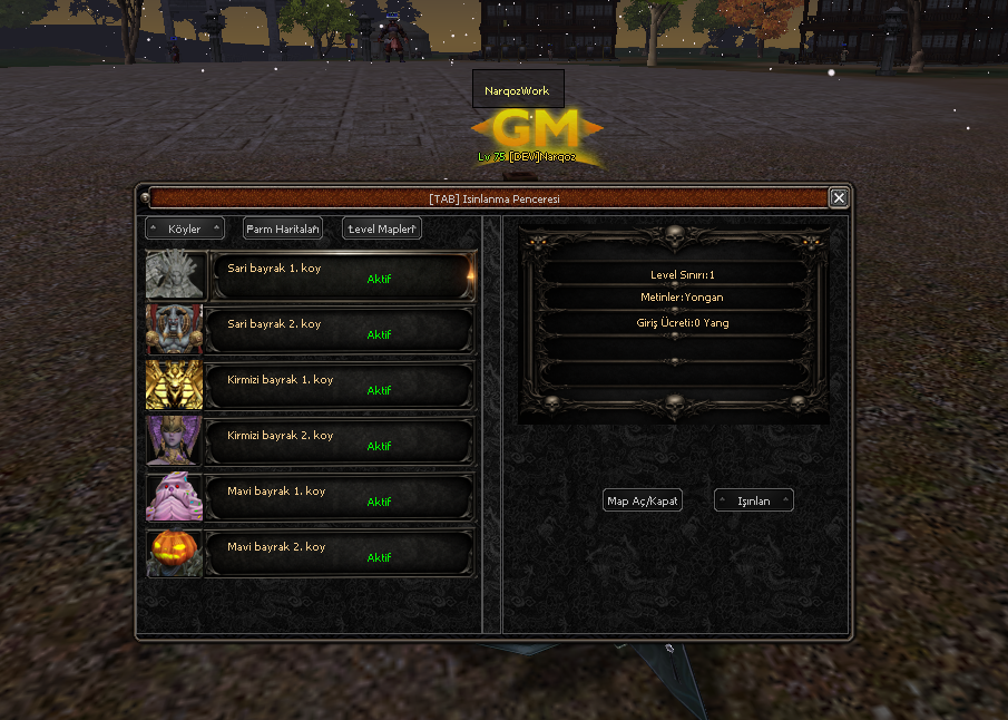 Işınlanma Tahtası